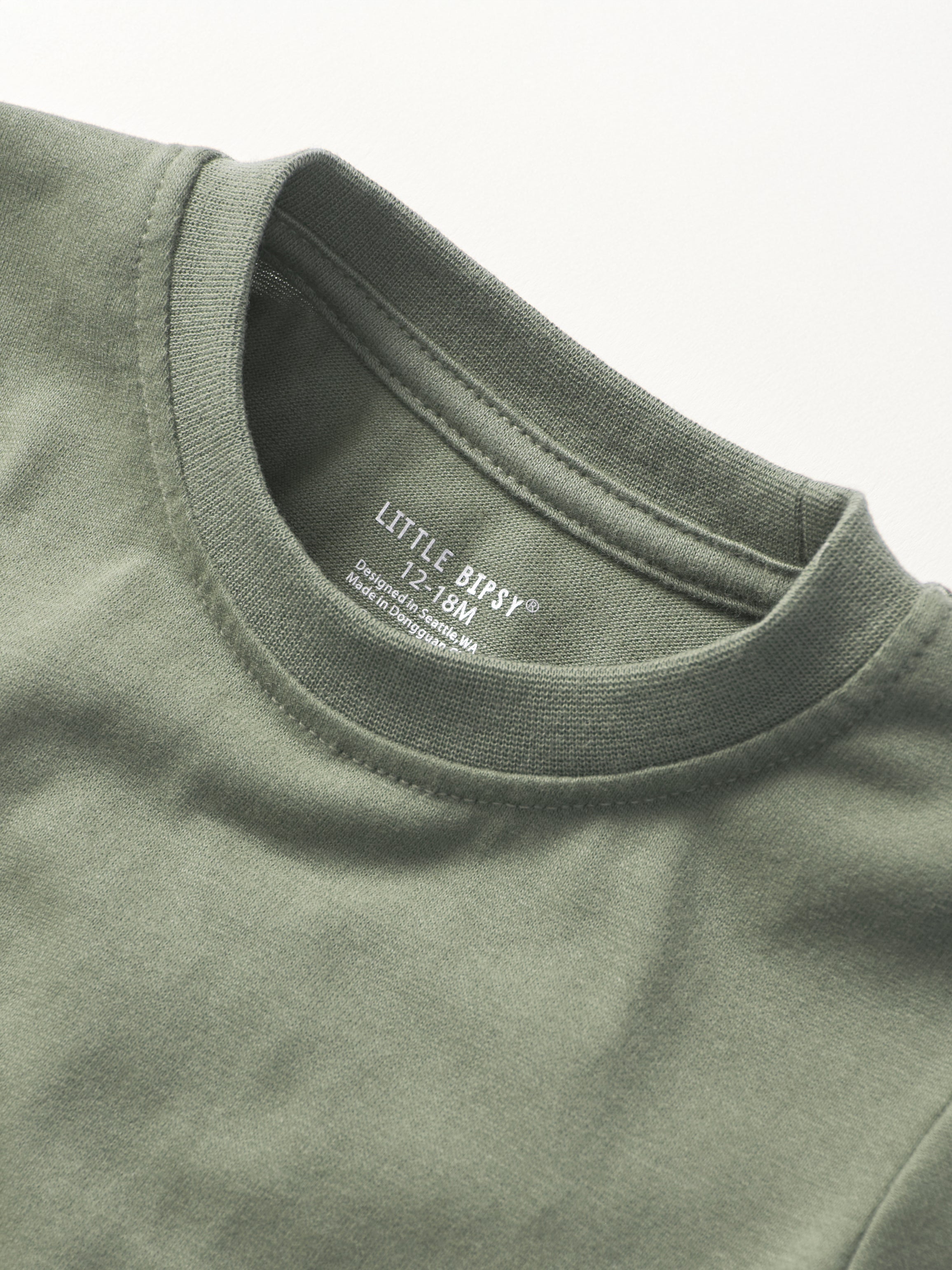 Elevated Tee - Soft & Stylish Basil Green T-Shirt for Men & Women | Perfect for Casual Wear, Outings & Layering