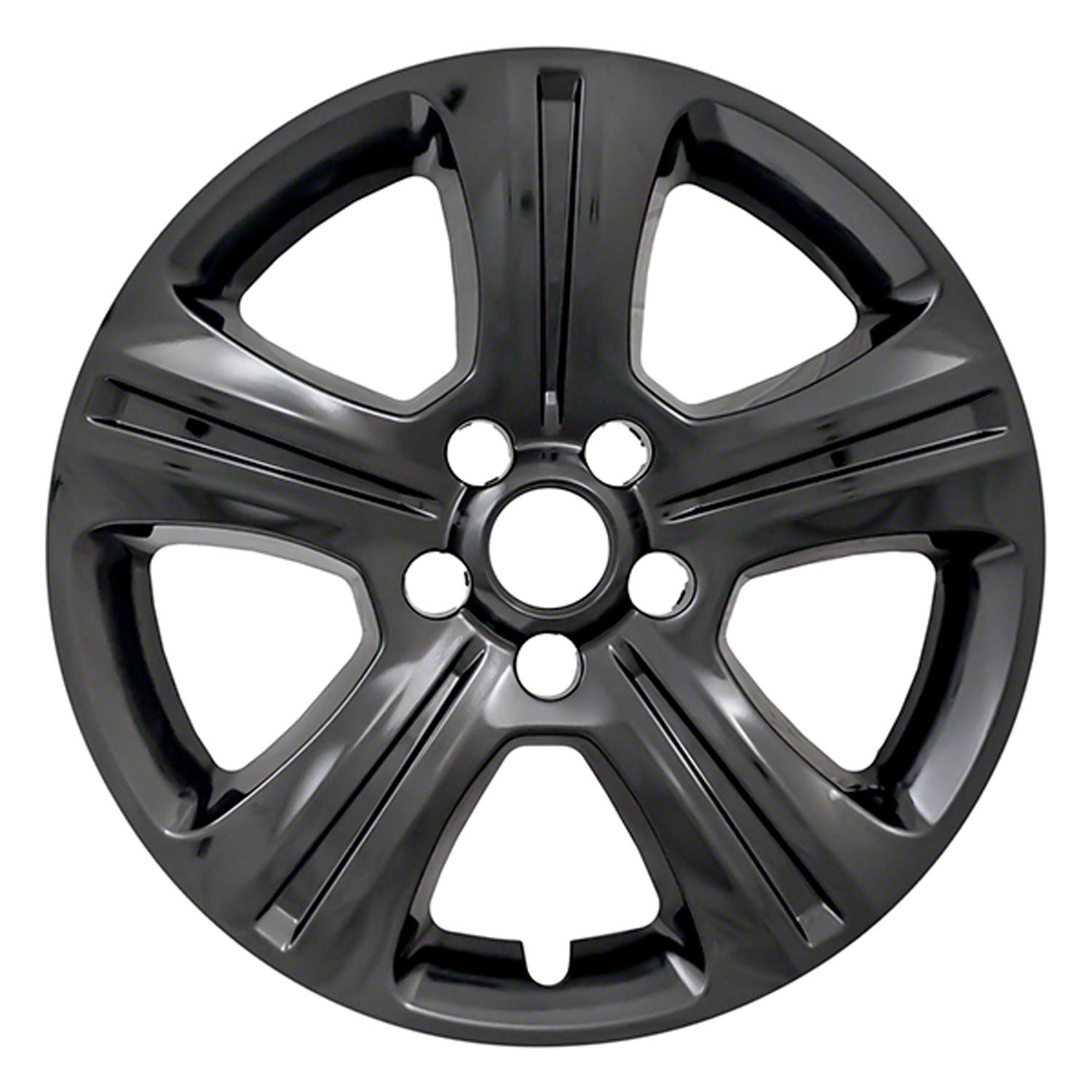 2014-2018 Dodge Charger Impostor Wheel Skins - Set of 4 (17-Inch, Black) - Compatible with 14-186 Charger Models - Partslink IWCIMP383BLK - Perfect for Car Customization & Wheel Protection