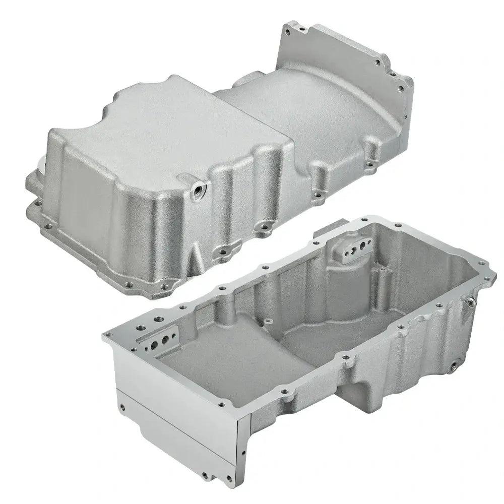 EVIL ENERGY LS Wet Sump Low Profile Retro Fit Front Sump Oil Pan - Compatible with Chevy LS1 LS2 LS3 LSX Engines - Perfect for Performance Upgrades & Classic Car Restorations