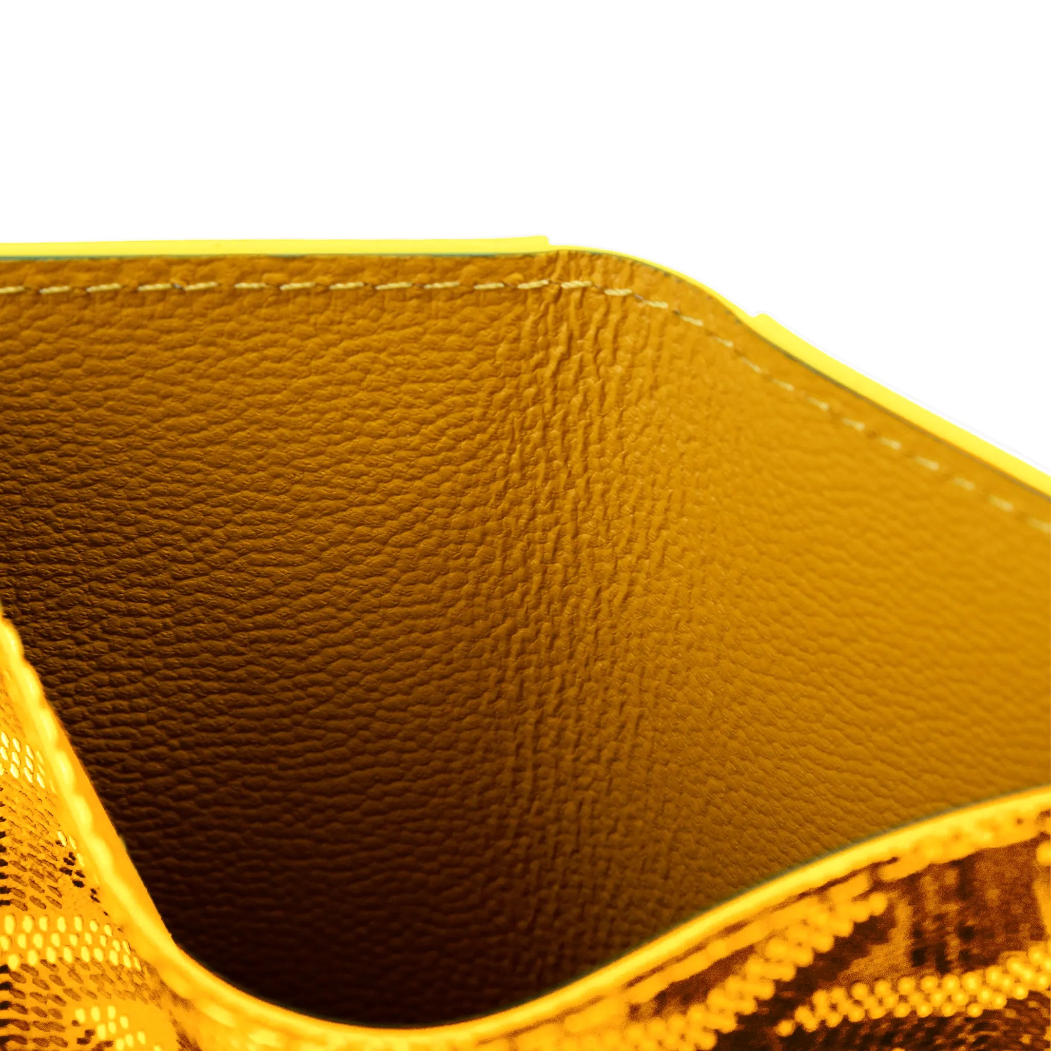 Goyard Saint Pierre Card Wallet in Yellow | Luxury Leather Card Holder for Men & Women | Perfect for Travel, Business & Everyday Use