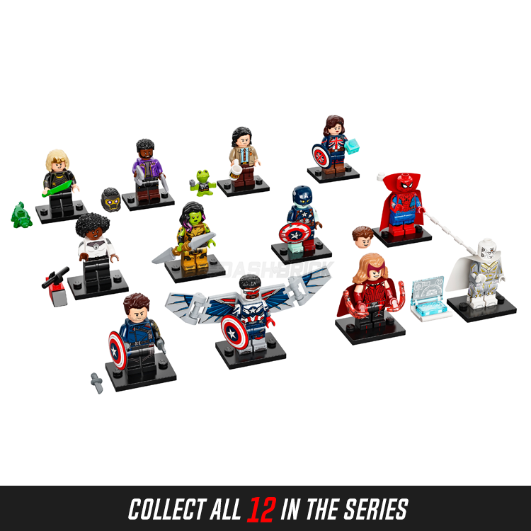 LEGO Marvel Studios Series 1 Collectible Minifigure - The Scarlet Witch (1 of 12) | Action Figure for Display, Gifts & Marvel Fans Collection