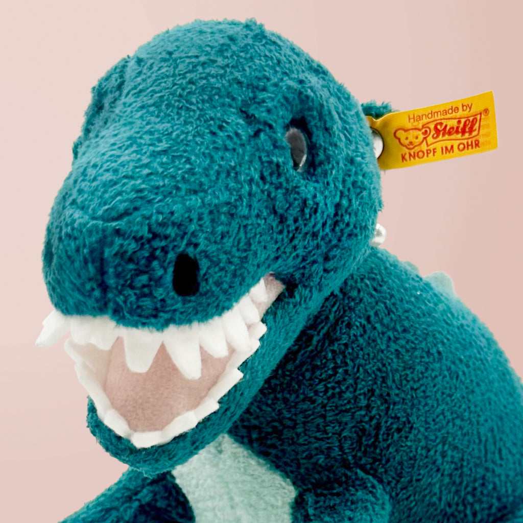 Floss & Rock Dinosaur Activity Play Set with Steiff Thaisen T-Rex Soft Toy - Educational STEM Toys for Kids, Perfect for Pretend Play & Dinosaur-Themed Birthday Gifts