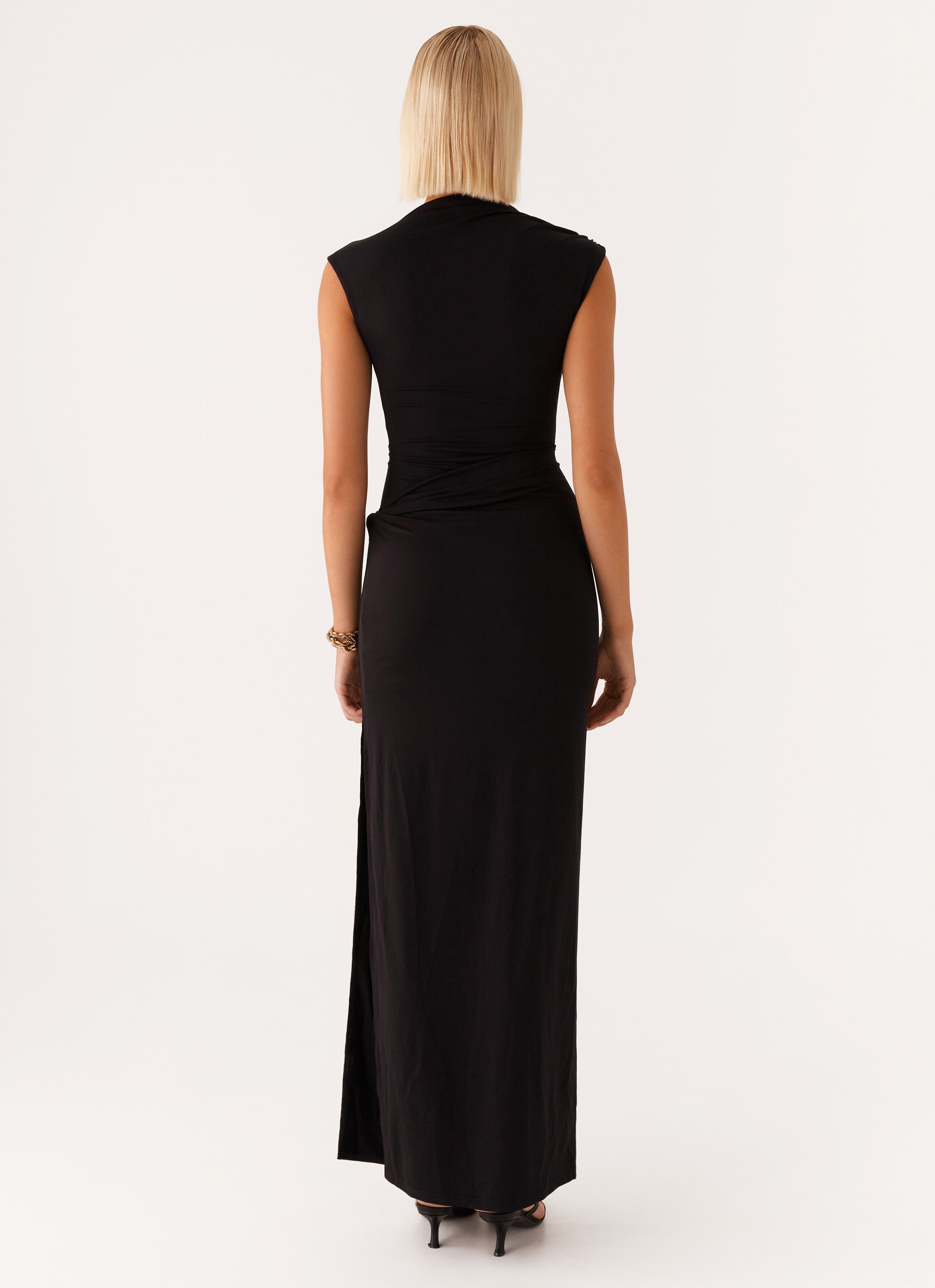 Geneva Maxi Dress - Elegant Black Long Summer Dress for Women | Perfect for Beach, Vacation & Casual Outings