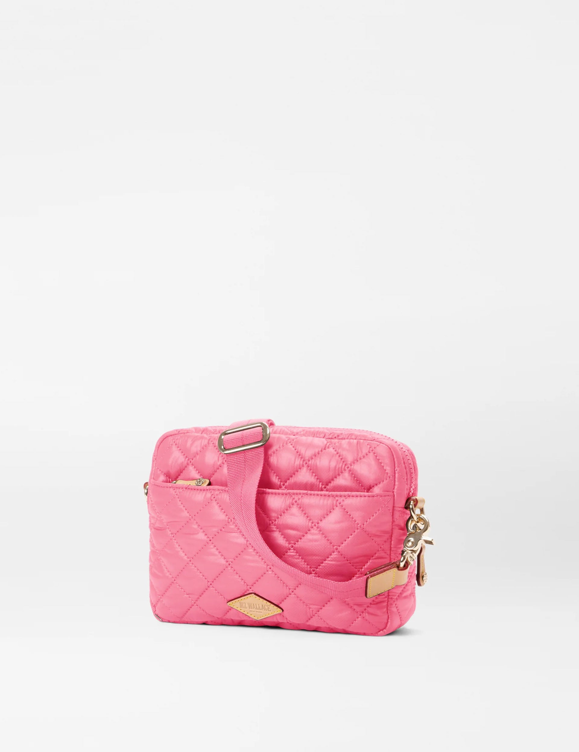 Small Metro Camera Bag for Women & Men - Stylish Flamingo Print Crossbody Bag | Perfect for Travel, Photography & Everyday Use