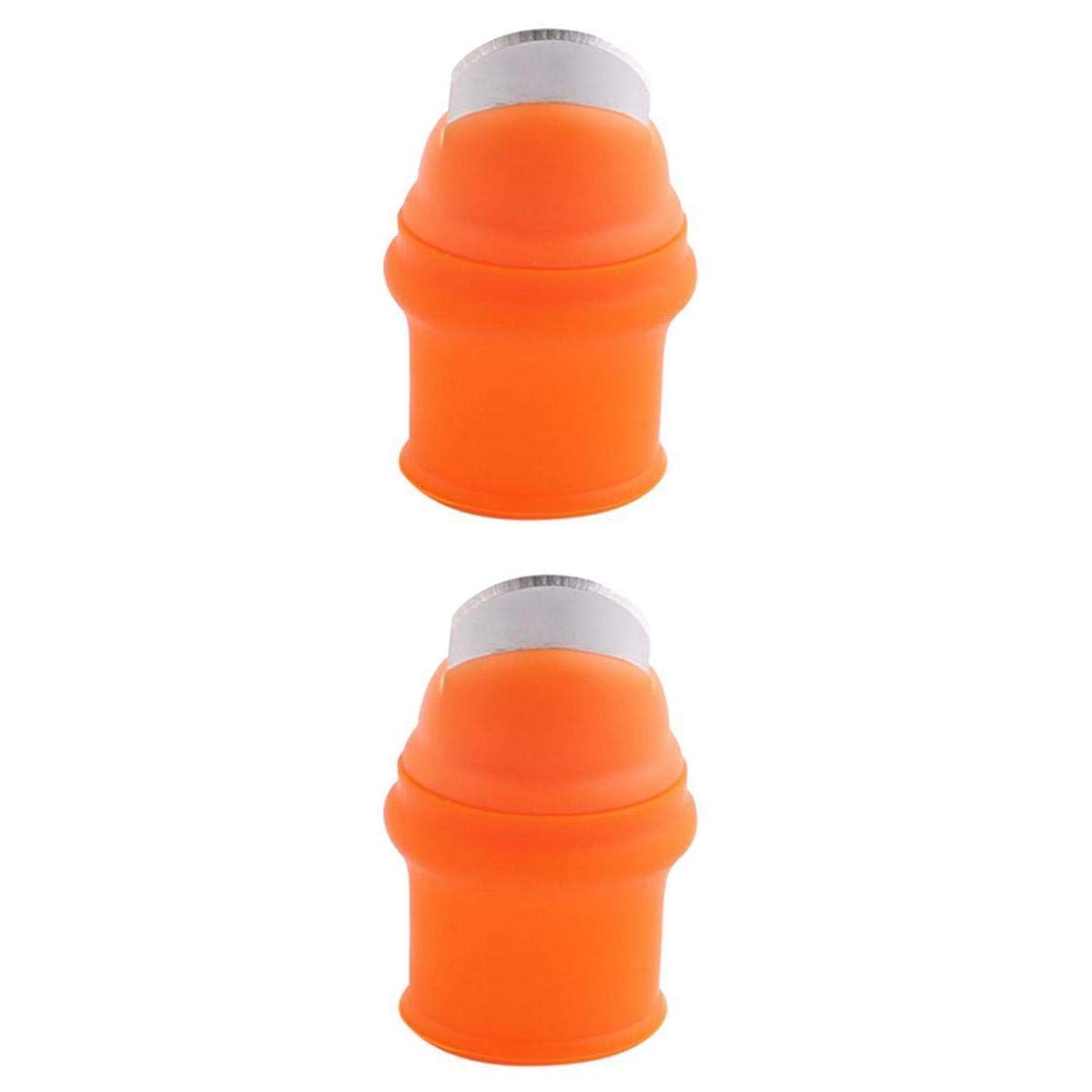 2 Pack Thumb Vegetable Cutter - Finger Thumb Plant Cutter for Harvesting Peppers, Strawberries & Apples - Garden Harvesting Tool for Fruits & Vegetables - Perfect for Home Gardeners & Farmers