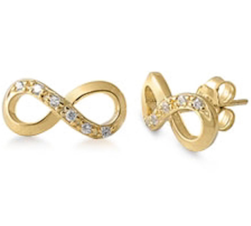 Elegant Infinity .925 Sterling Silver Earrings for Women - Hypoallergenic Dangle Earrings with Color Options | Perfect for Weddings, Parties & Everyday Wear