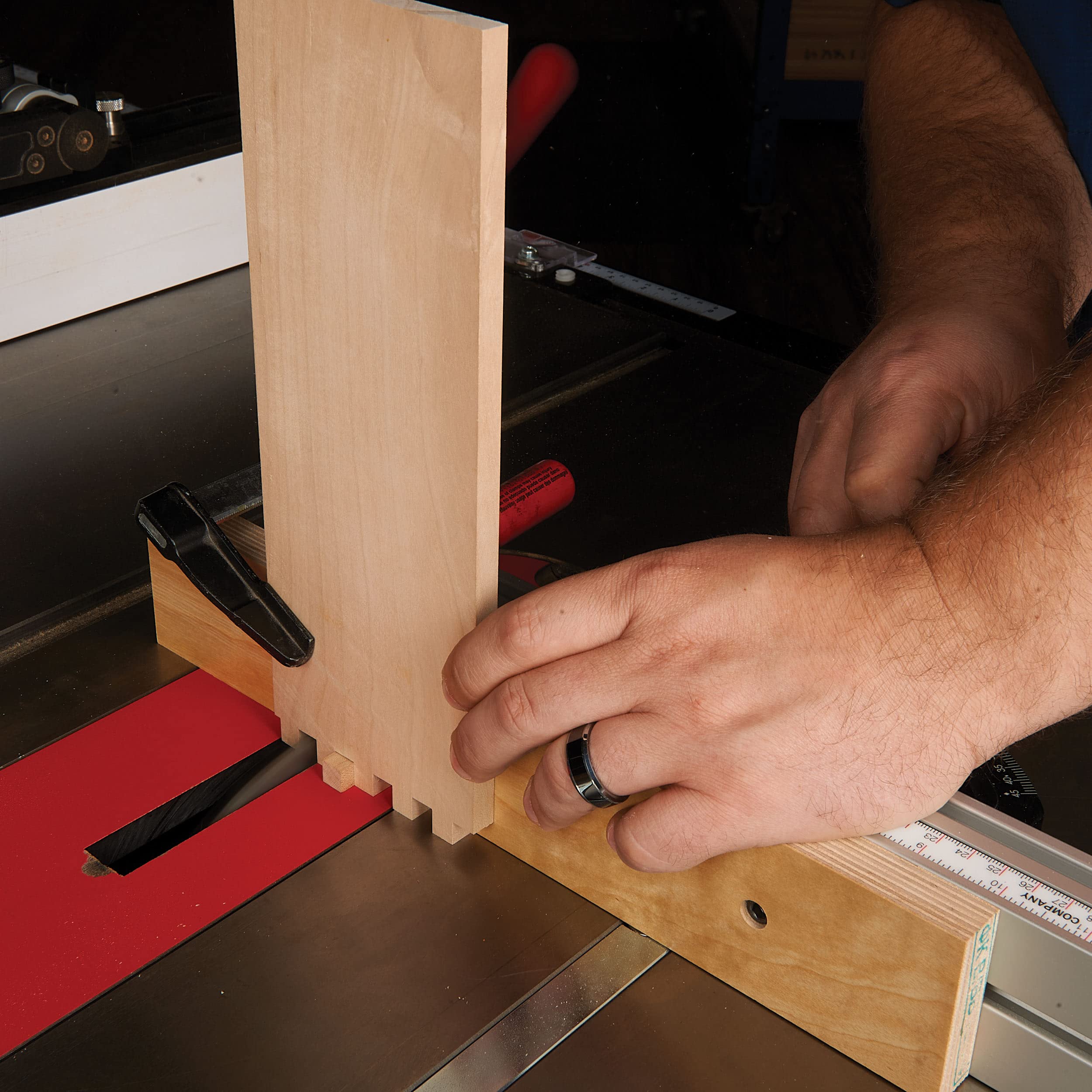 WOODRIVER Box Joint Blade Set - Premium Dovetail & Box Joint Cutting Blades for Woodworking - Perfect for Cabinet Making, Furniture Joinery, and DIY Wood Projects