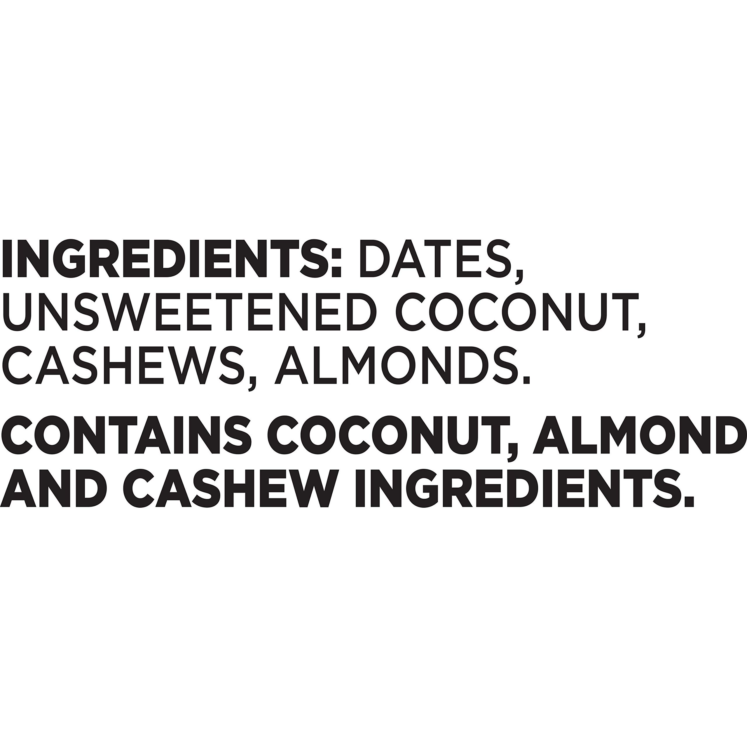 Larabar Coconut Cream Pie Fruit & Nut Bar - Gluten Free, Vegan, Non-GMO - 5 Count (8.5 oz) - Healthy Snack for Hiking, Travel & On-the-Go Energy