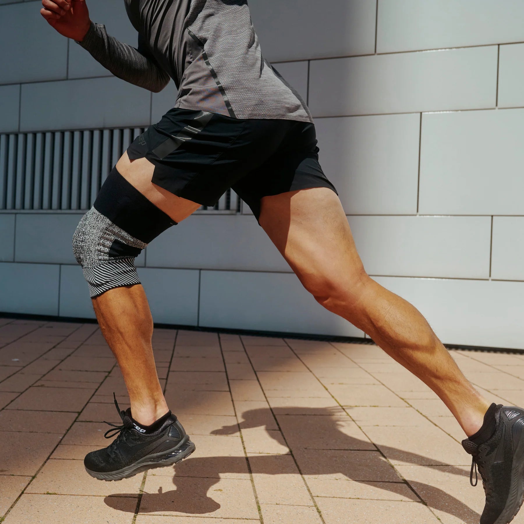 CEP Max Support Knee Sleeve - Compression Brace for Running, Workout & Joint Pain Relief - Ideal for Basketball, Gym & Arthritis Support