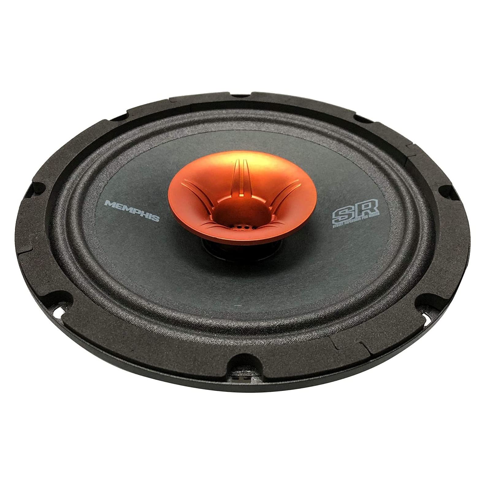 Memphis Audio 8 Inch 350W Max Pro Coaxial Car Speakers - SRXP82WT 2 Pack Set for High Performance Sound | Perfect for Car Audio Upgrades, Truck Stereo Systems & Street Reference Installations