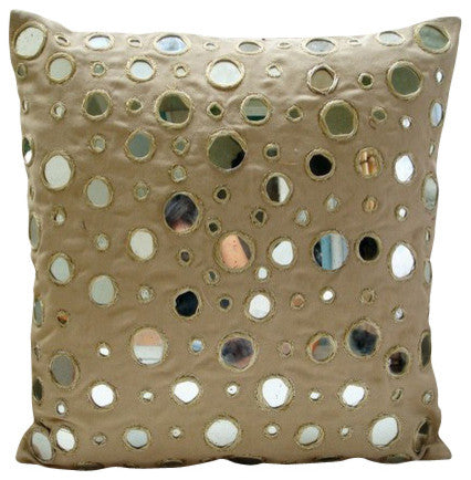 Turquoise Blue Velvet Throw Pillow Cover - Soft Decorative Cushion Case for Sofa, Bed & Home Decor - Aqua Reflections Design