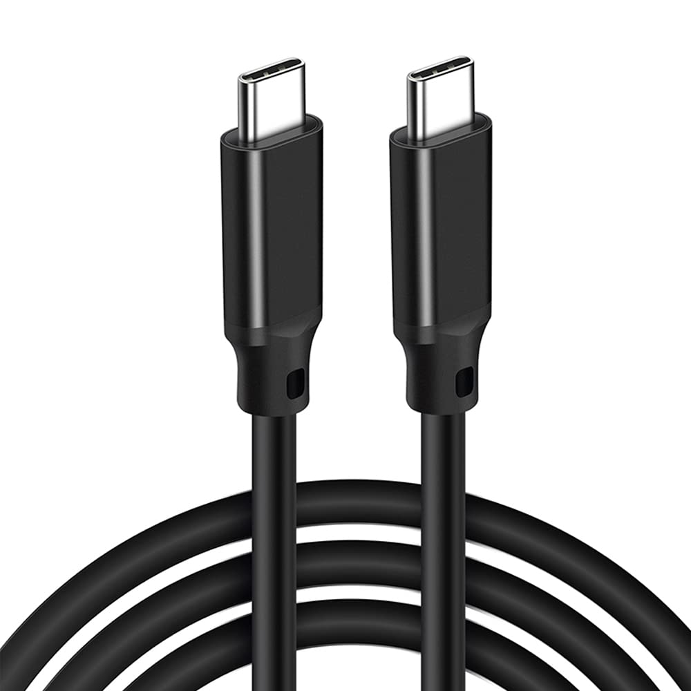 USB-C to USB-C Cable 6.6Ft Fast Charging 100W & 20Gbps Data Transfer - Compatible with Apple iPhone 15/16, MacBook Pro, iPad Air, Samsung Galaxy, Dell, LG, ARZOPA, KYY Portable Monitor - 4K Video Support for Work, Travel & Home Office Use