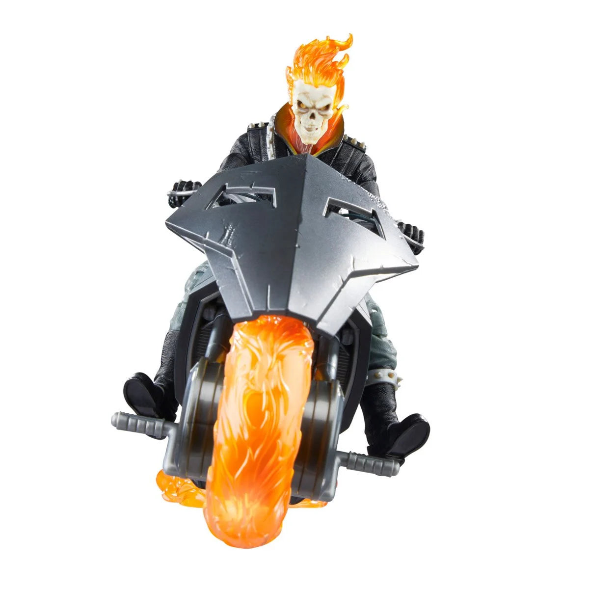 Marvel Legends Series Ghost Rider Danny Ketch with Motorcycle 6-Inch Action Figure - Collectible Toy for Superhero Fans & Marvel Universe Display