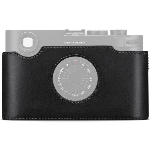 Leica M11 D Half Case (Black) - Genuine Leather Camera Cover for Protection & Style - Perfect for Travel, Street & Professional Photography