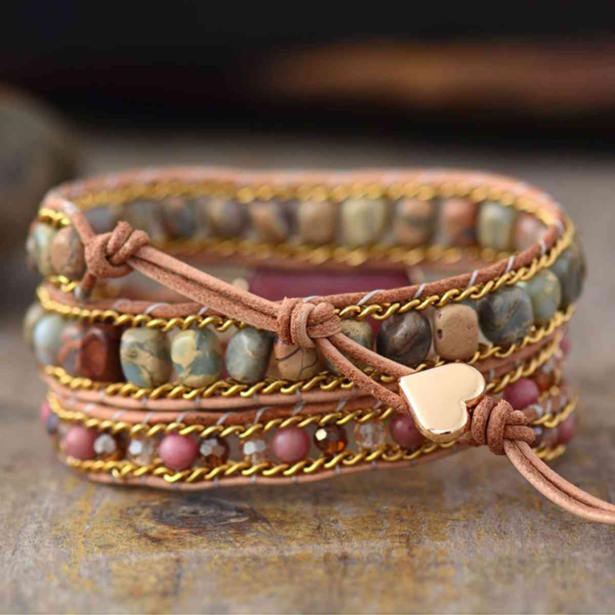 Elegant Crystal Bead Bracelet for Women - Healing Stones & Fashion Jewelry Gift for Mom, Wife, Daughter | Perfect for Daily Wear, Meditation & Special Occasions