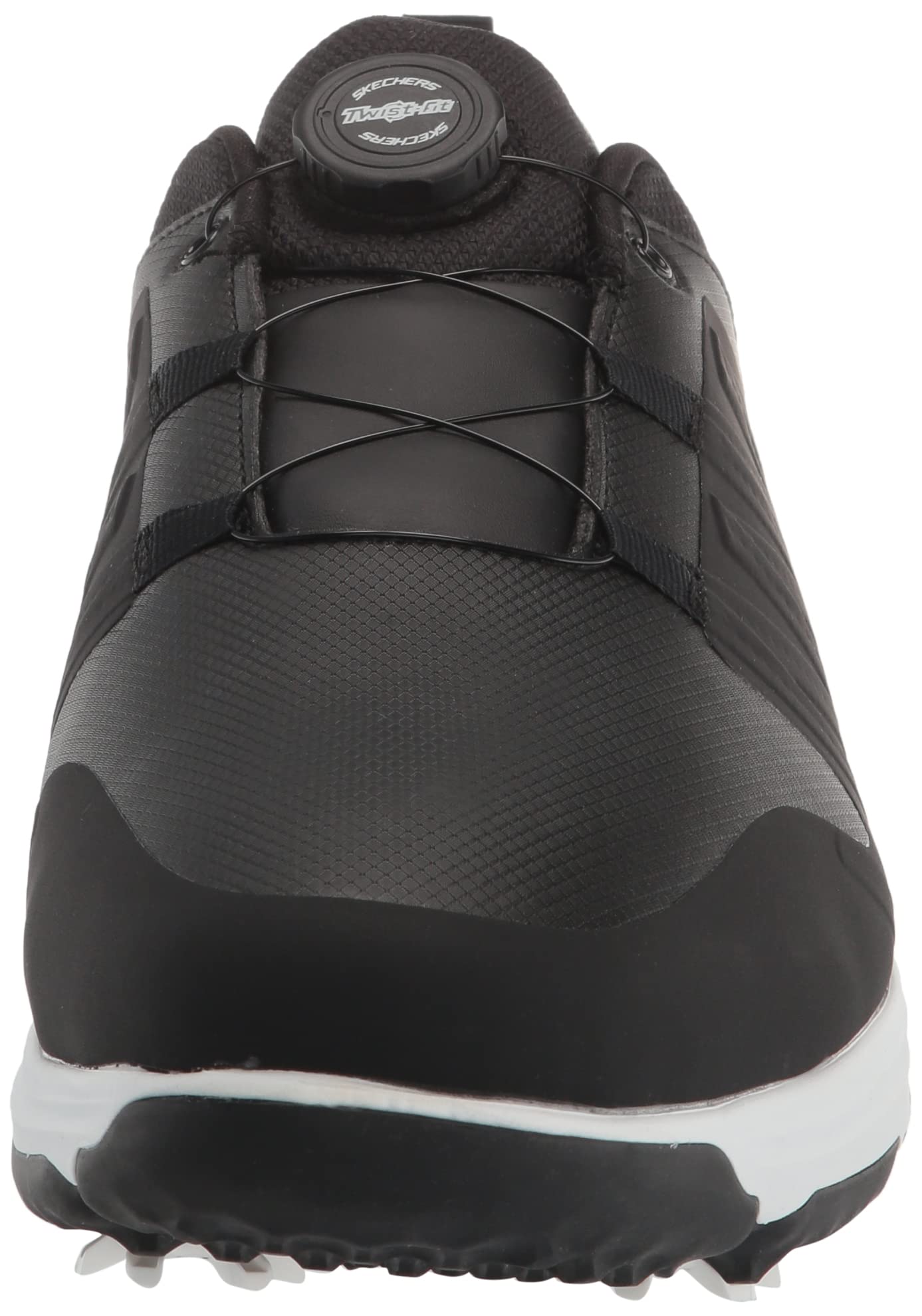 Skechers Men's Torque Twist Waterproof Golf Shoes - Comfortable & Durable Spiked Golf Footwear for All-Weather Performance on the Course