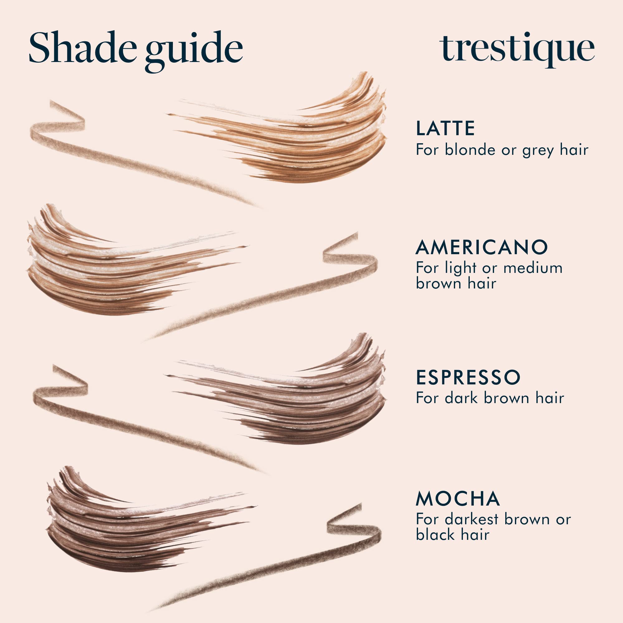 Trestique Refillable 2-in-1 Eyebrow Pencil & Gel - Clean Beauty Brow Definer with Built-In Spoolie | Natural Looking Brows for Everyday Makeup & On-The-Go Touch Ups