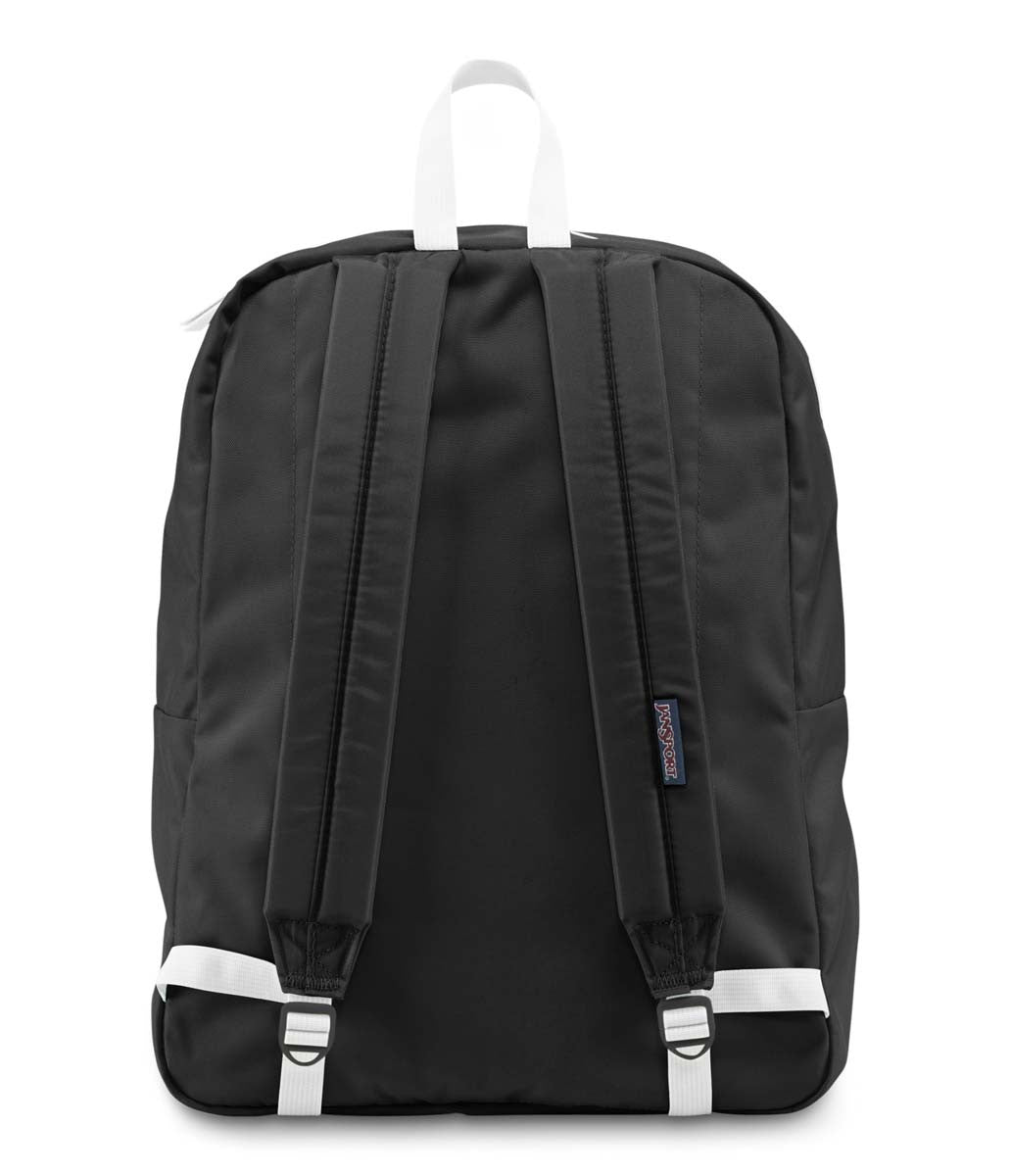 JANSPORT Overexposed Backpack - Black & White | Durable School & Travel Backpack for Students & Commuters | Perfect for College, Work & Outdoor Adventures