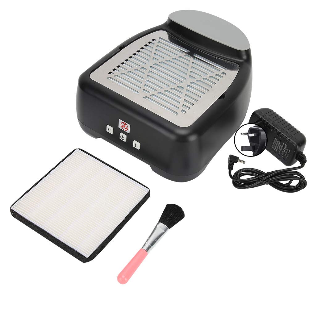 30W Nail Dust Collector with Strong Suction - Adjustable Electric Nail Art Vacuum Cleaner & Dust Extractor for Professional Manicure & Nail Salon Use | Perfect for Nail Technicians & Home DIY Nail Care