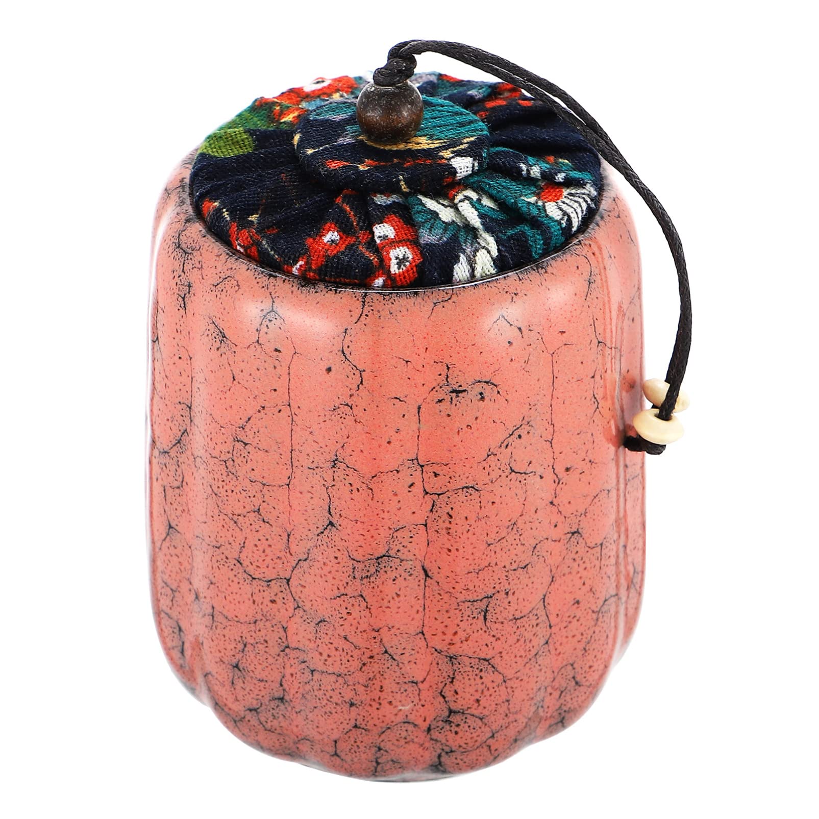 Premium Airtight Coffee & Tea Storage Canister - Chinese Ceramic Tea Caddy with Lid for Sugar, Salt, Cereals | Elegant Kitchen Countertop Decor for Coffee Lovers & Tea Enthusiasts