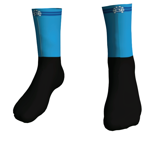 AERO 2.0 Performance Running Socks - Breathable & Cushioned Athletic Socks for Men & Women - Blue - Ideal for Jogging, Gym Workouts & Outdoor Sports