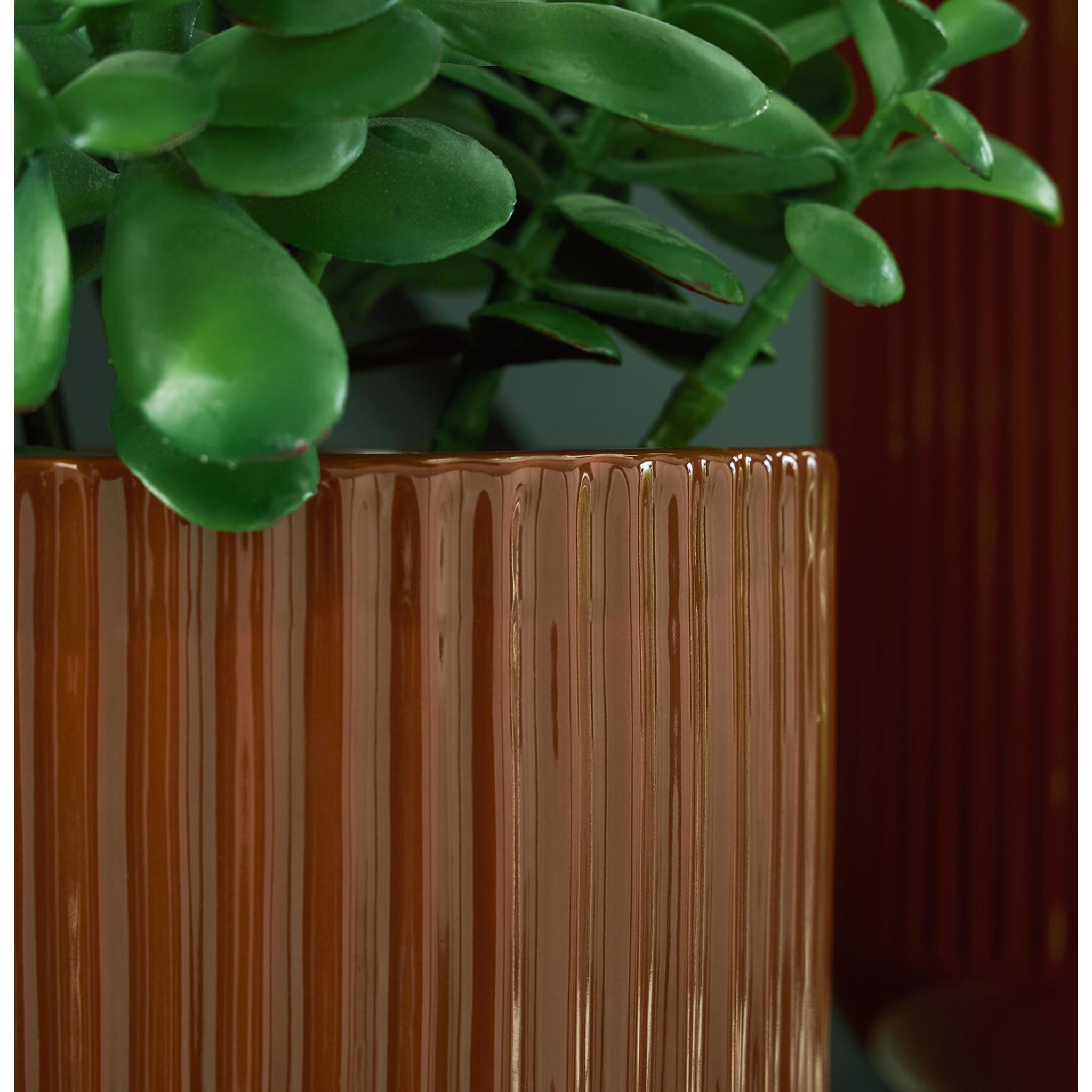 Avalyah Glass Vase Set of 2 - Modern Decorative Flower Vases for Home, Wedding, and Office Decor - Perfect for Centerpieces, Floral Arrangements, and Gift Giving
