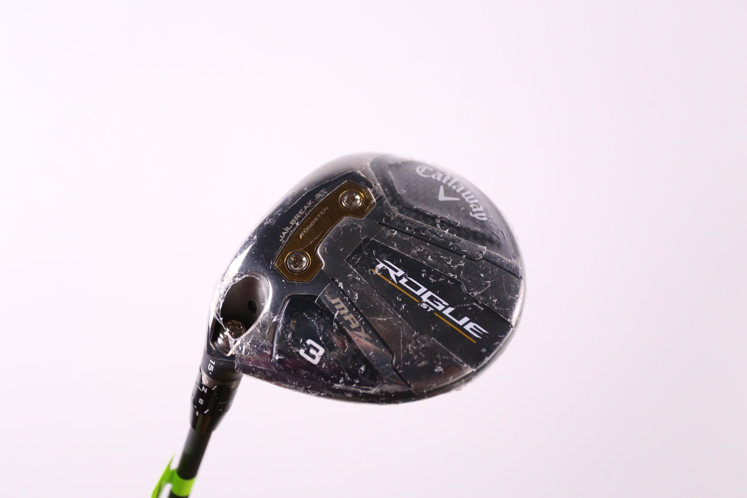 Used Callaway Rogue ST MAX 3 Wood Golf Club - Left Handed 15° Senior Flex | Perfect for Senior Golfers & Left-Handed Players on the Fairway