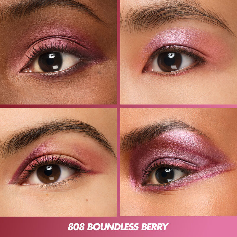 808 Boundless Berry Artist To Go Eyeshadow Palette - 12 Highly Pigmented Matte & Shimmer Shades, Vegan & Cruelty-Free Makeup for Professional & Everyday Looks | Perfect for Travel, Parties, and Photo Shoots