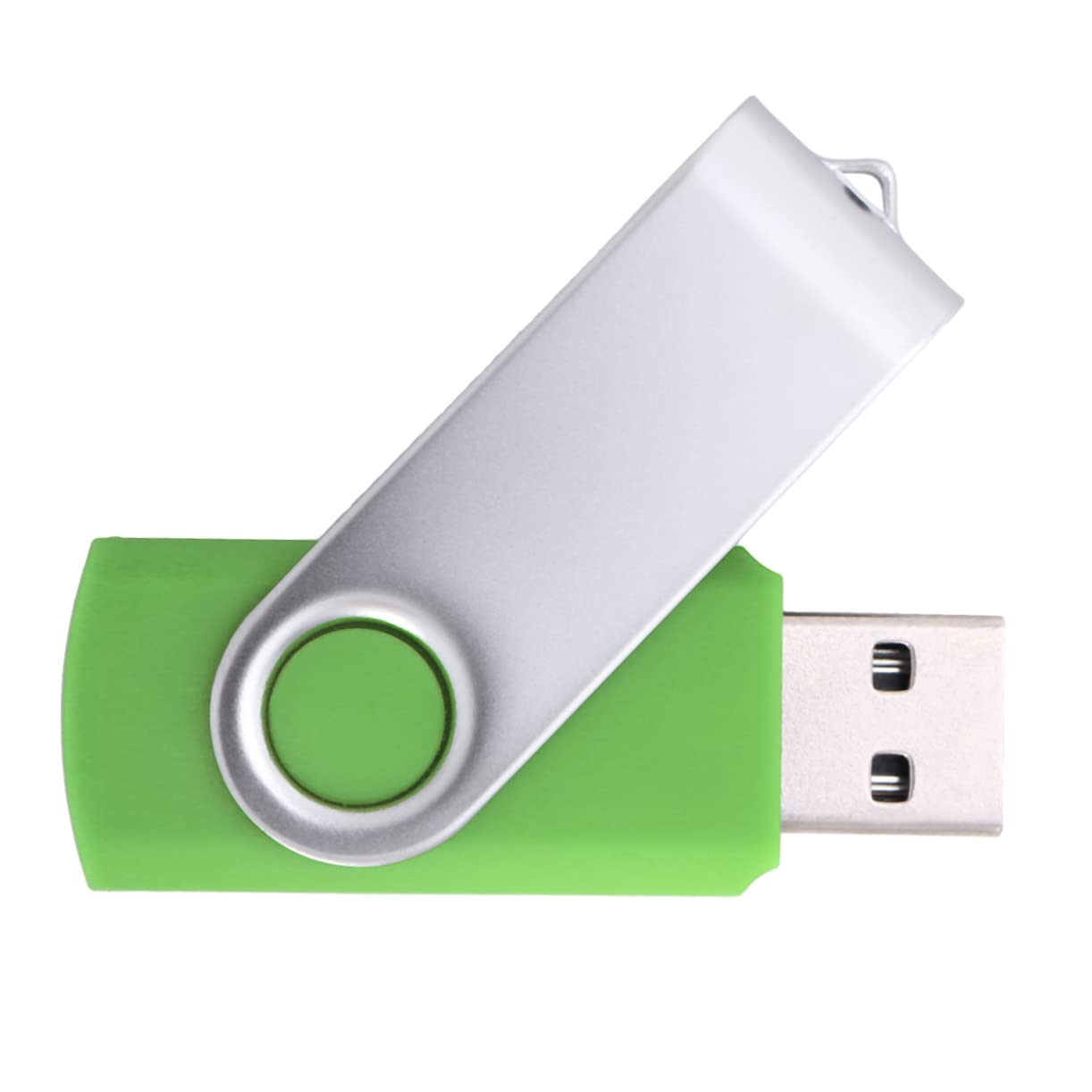 Lurrose 128GB USB Flash Drive - High-Speed Rotating Thumb Drive with Keychain, Portable USB Memory Stick for Data Storage - Perfect for Students, Office Work, and File Backup