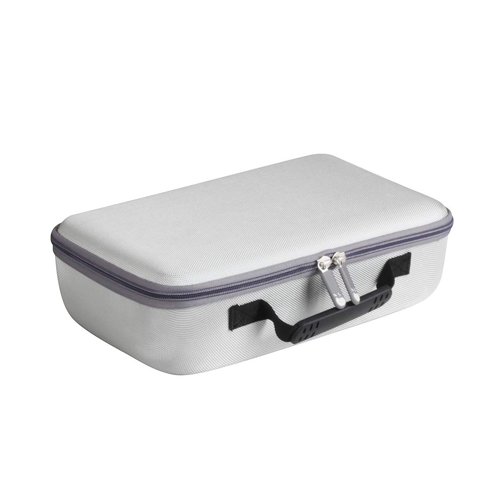 Hermitshell Protective Travel Case for HP Sprocket Studio Photo Printer - Durable Grey Hard Shell Cover - Perfect for Travel, Home Storage & On-the-Go Printing