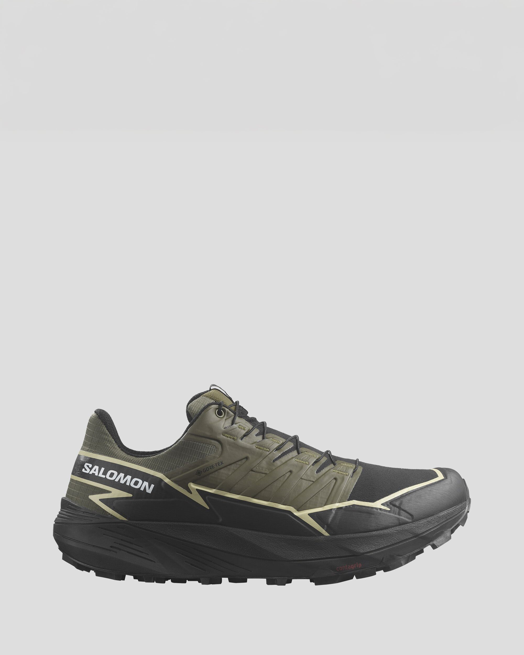 Men's Thundercross Gore-Tex Waterproof Hiking Boots - Olive Night/Black/Alfalfa Colors - Perfect for Outdoor Adventures & Trail Running
