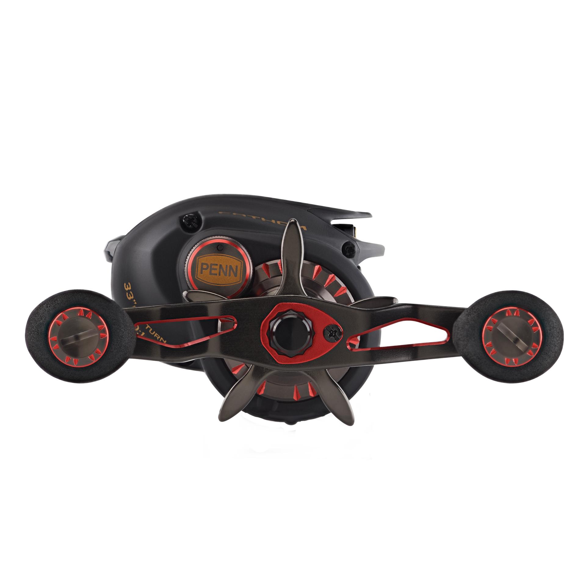 PENN Fathom™ Baitcast Fishing Reel - Saltwater & Freshwater Fishing Gear for Offshore, Inshore, and Bass Fishing