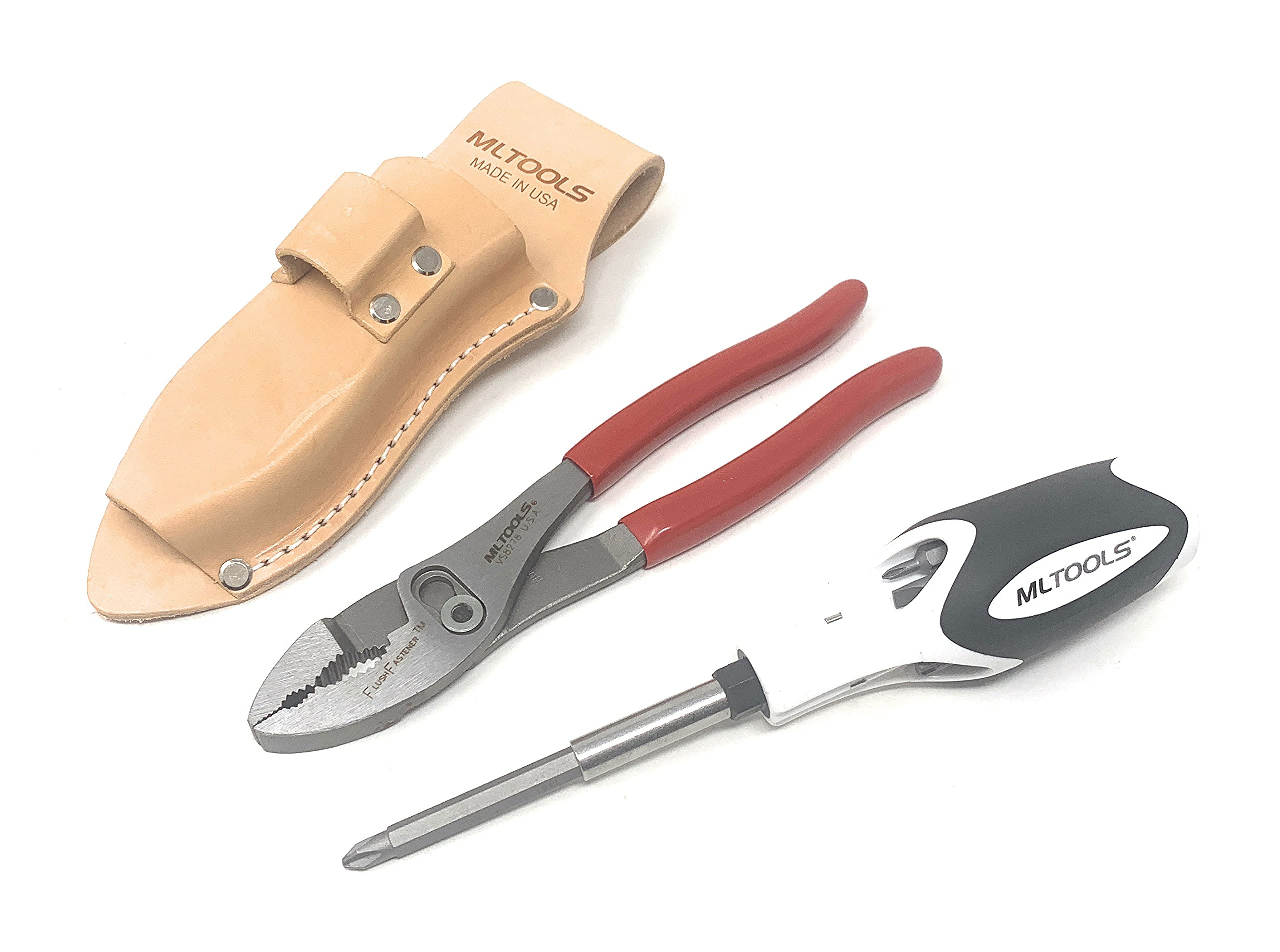 Premium Leather Holster for Hand Tools - Durable & Made in USA - Perfect for Construction, DIY & Outdoor Work