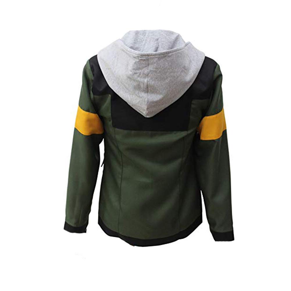 Anime Lance Cosplay Costume Green Hoodie Jacket - Size Large - Perfect for Cosplay Events, Halloween & Anime Conventions