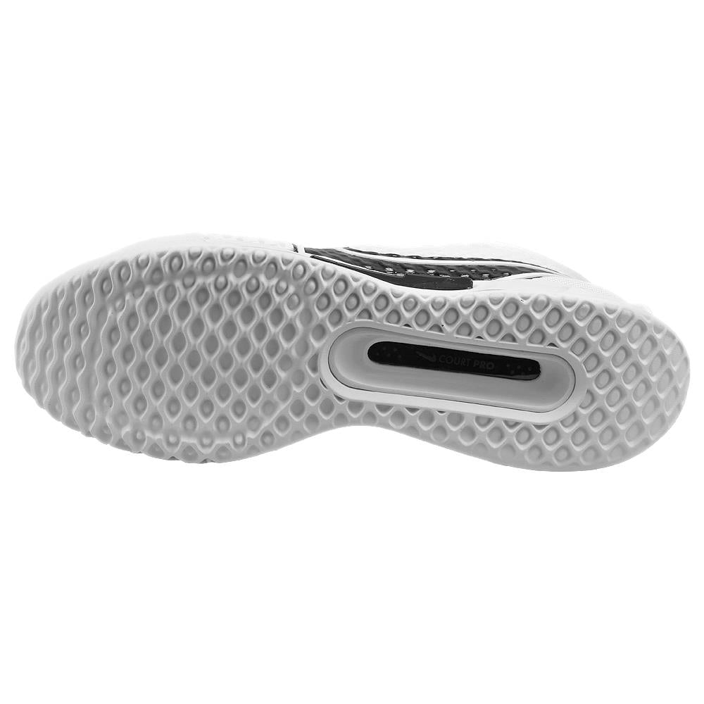 Nike Men's Court Zoom Pro Tennis Shoes - White/Black - Lightweight & Durable for Tennis, Running & Casual Wear