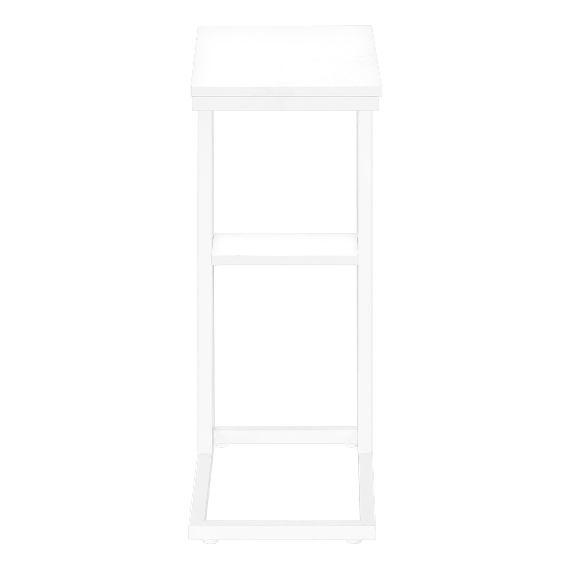 Modern White Accent Table - 25