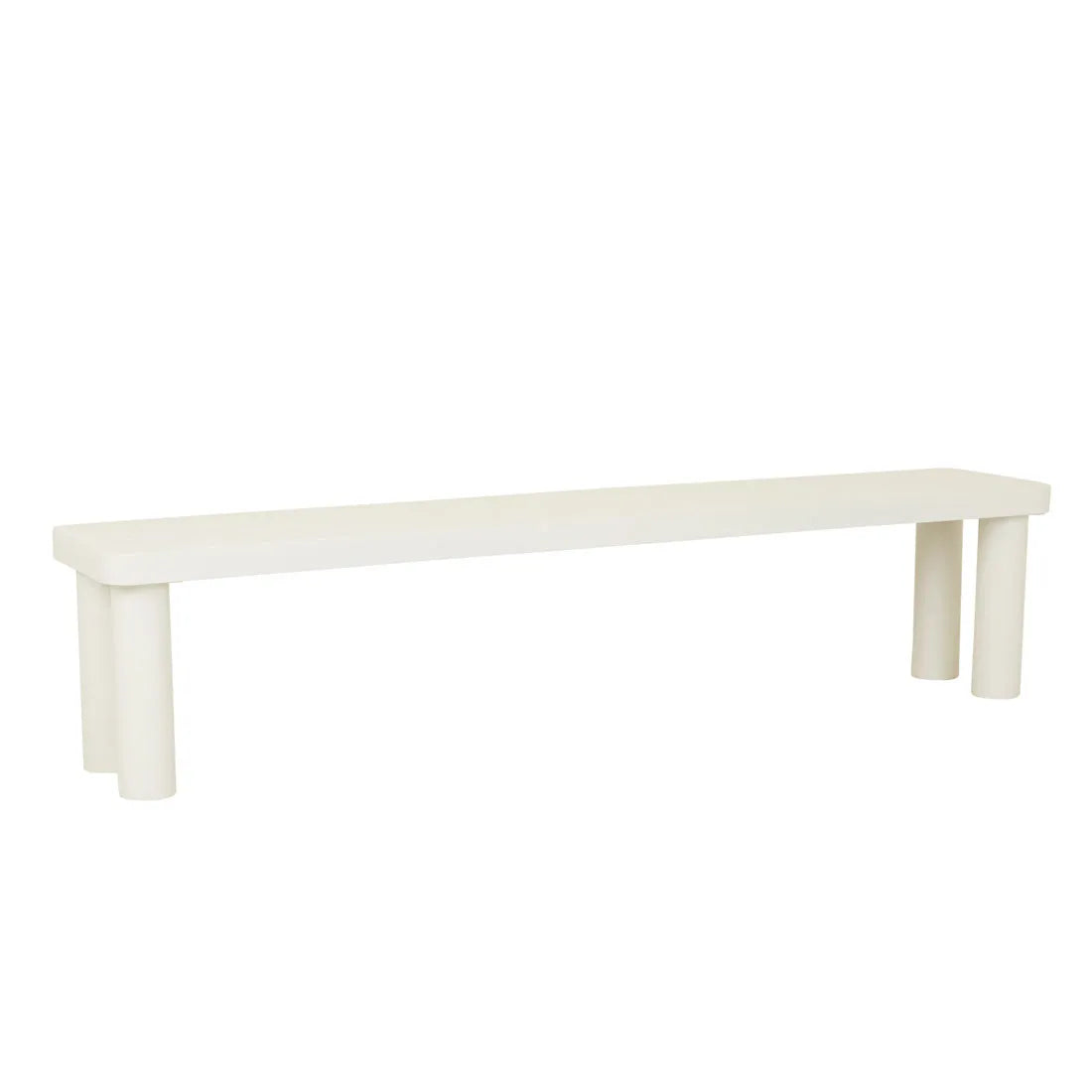 Frankie Outdoor Bench - Durable Weather-Resistant Garden Bench for Patio, Backyard, and Porch - Perfect for Relaxing and Entertaining Outdoors