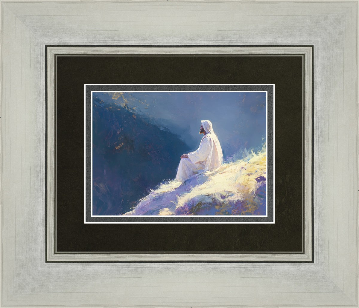 Contemplation By Justin Anna Culebro - Abstract Wall Art Painting for Home & Office Decor | Perfect for Living Room, Bedroom or Meditation Space