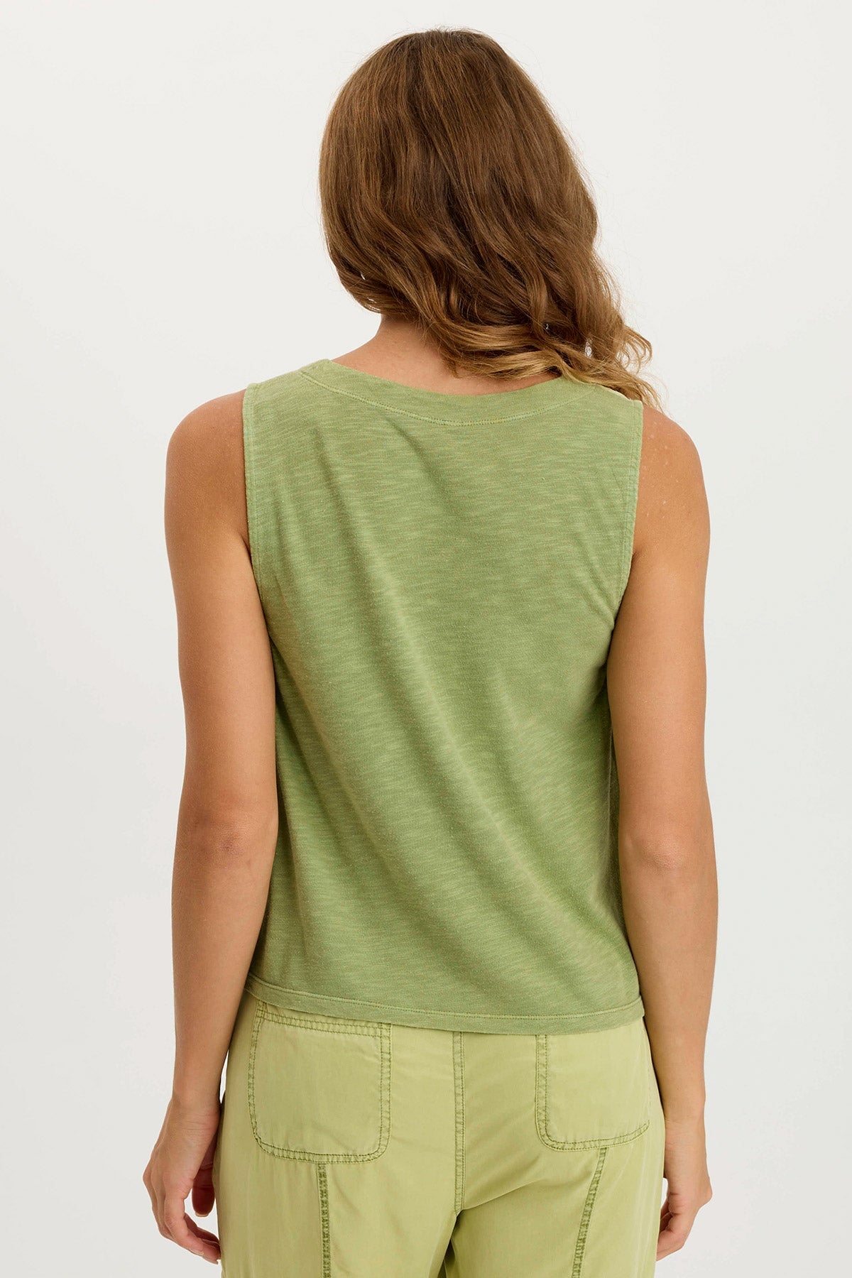 Massimo Twill & Jersey Wide Neck Tank Tops for Women - Comfortable Casual & Workout T-Shirts - Perfect for Gym, Yoga, and Everyday Wear