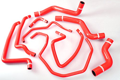 Radiator Coolant + Heater -Red -no Clamp