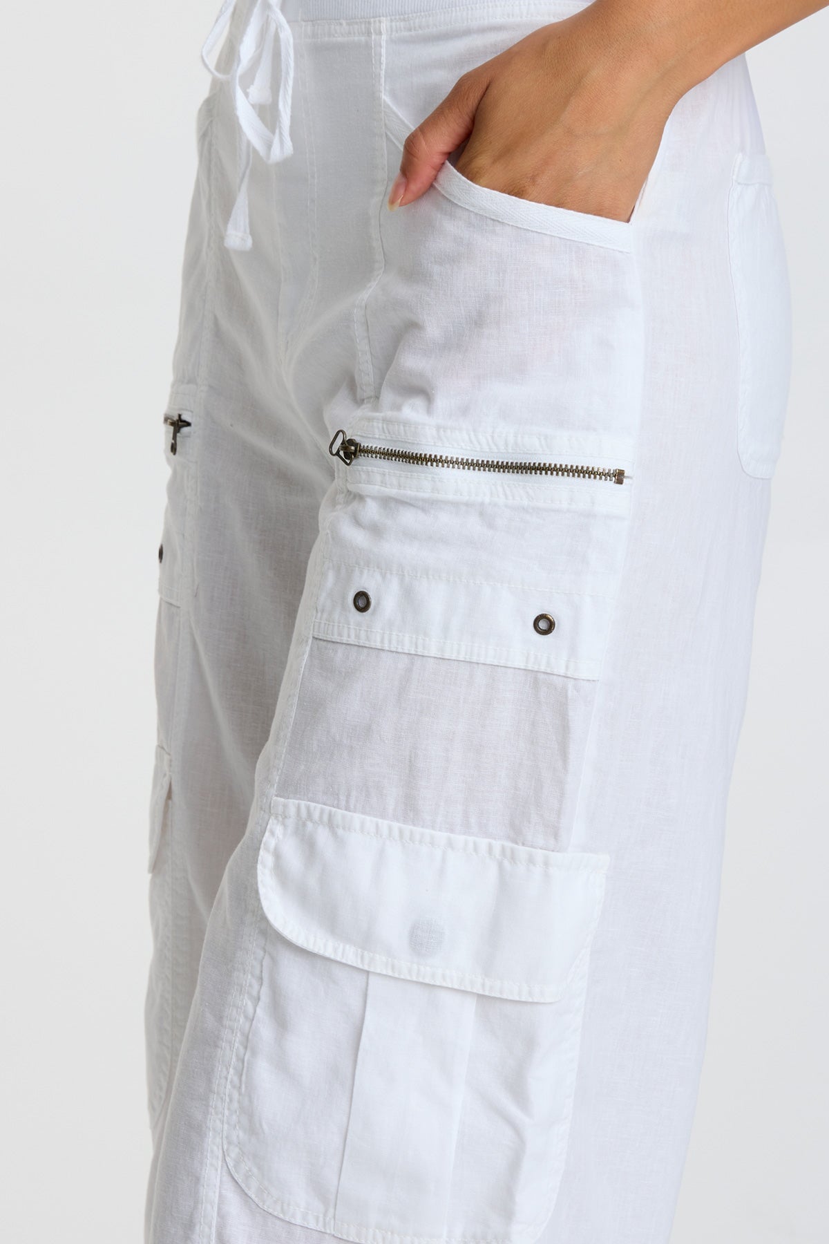 Premium Linen Gaucho Pants for Women - Comfortable & Stylish Summer Wide Leg Trousers - Perfect for Beach, Vacation & Boho Fashion