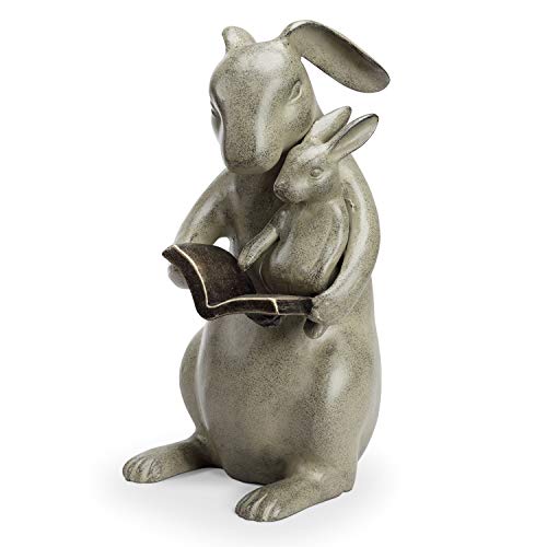 SPI Sharing a Story Garden Sculpture - Handcrafted Outdoor Statue for Storytelling & Garden Decor - Perfect for Backyard, Patio, and Landscape Design