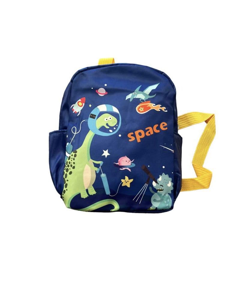Dinosaur Print Fashion Backpack for Kids - Cartoon School Bag for Kindergarten Boys & Girls, 24x20x10cm - Perfect for School, Travel & Daily Use