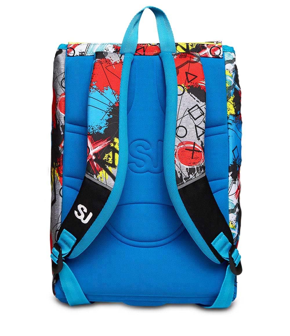 Expandable School Backpack BIG - GLITZLED BOY + Large Pencil Case - GLITZLED BOY + Kids Sunglasses Set | Perfect for School, Travel & Outdoor Activities