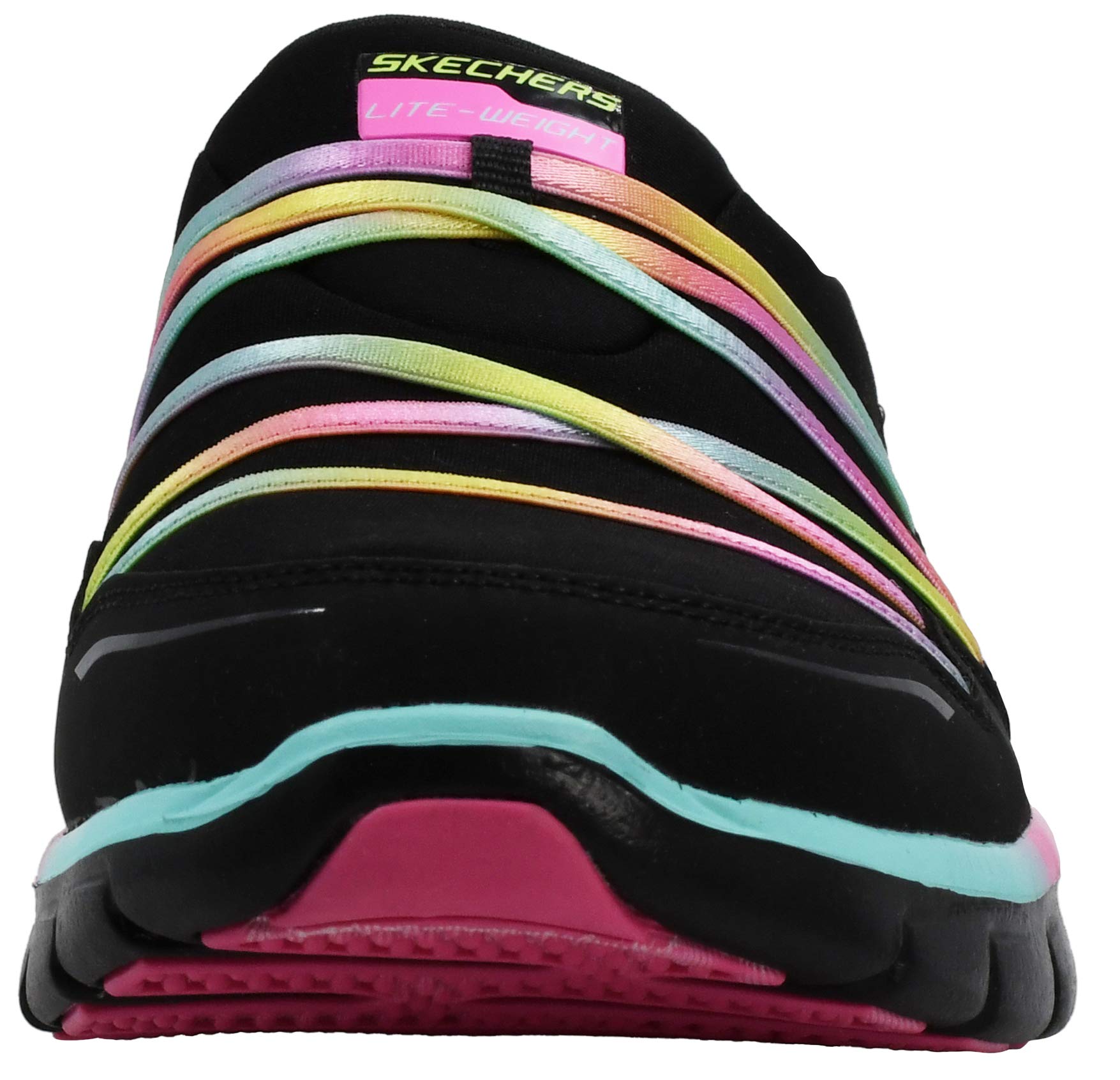 Skechers Sport Women's Air Streamer Slip-On Mule Shoes - Lightweight Comfortable Slip-On Sneakers for Women - Perfect for Walking, Running Errands & Casual Wear