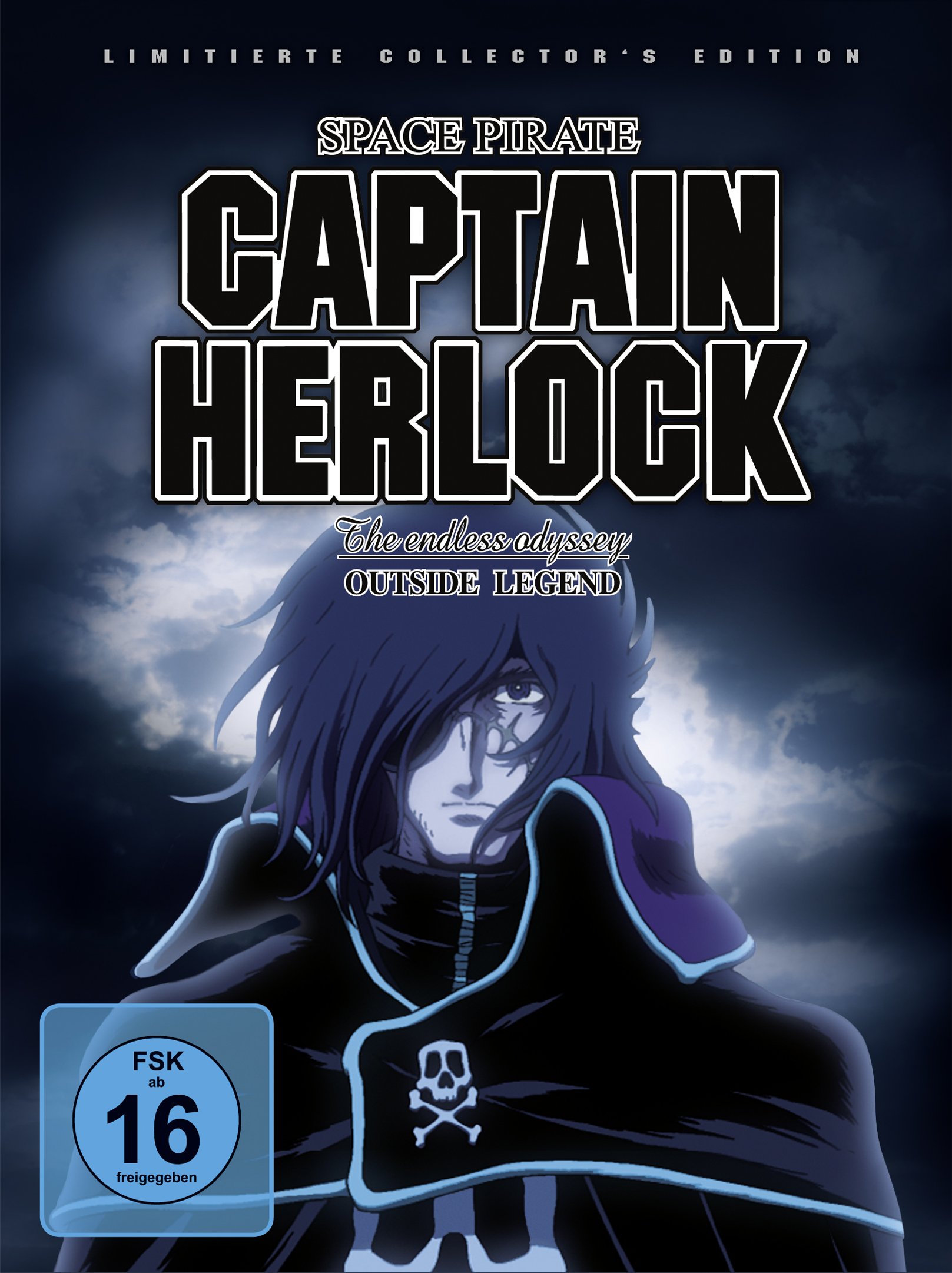 Captain Herlock DVD Box Set - Complete 3-Disc Collection (German Import) | Classic Anime Series for Collectors & Sci-Fi Fans | Perfect for Home Entertainment & Gift Giving