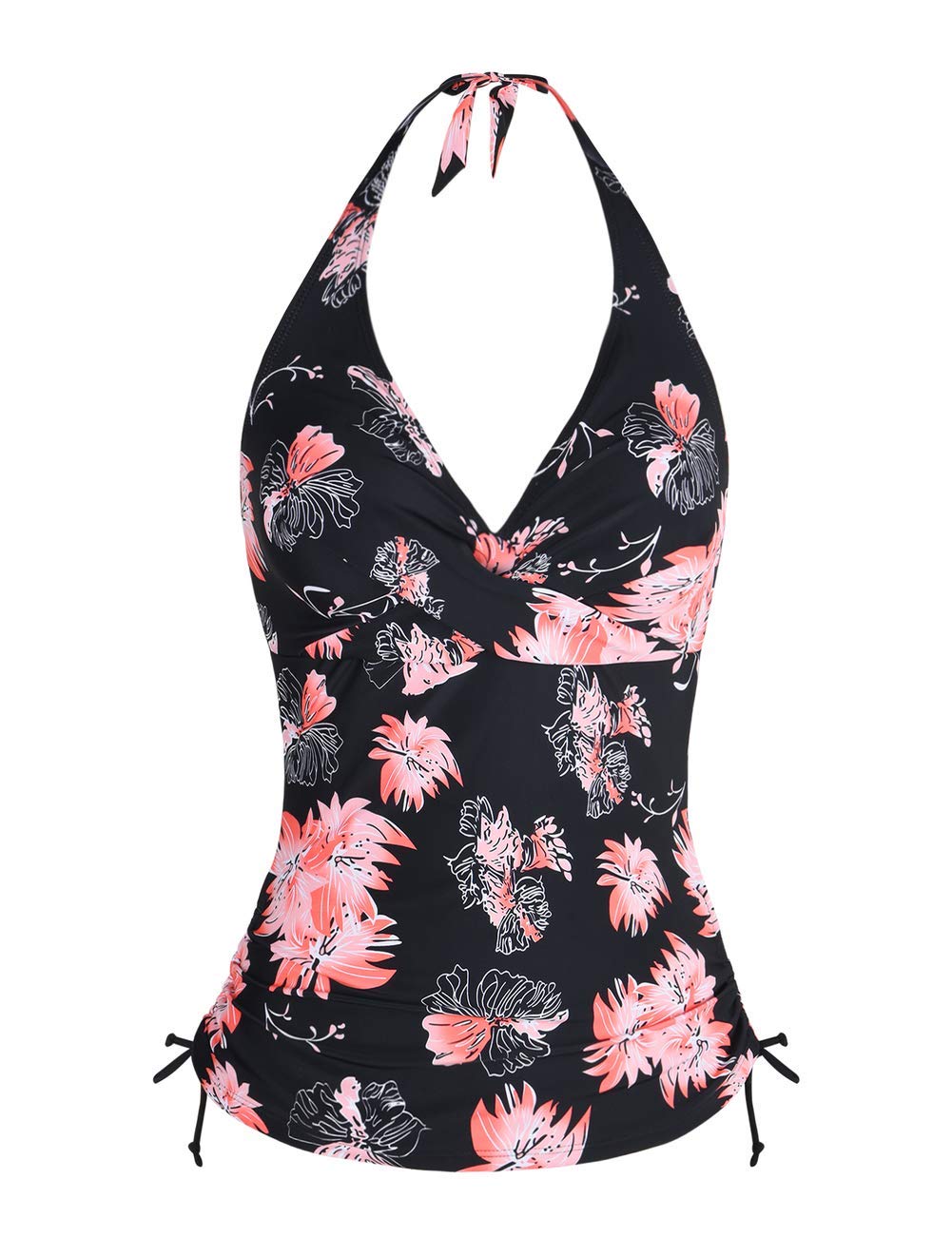 Hilor Full Coverage Women's One Piece Swimsuit - High Waisted Tummy Control Bathing Suit for Swimming, Beach & Vacation