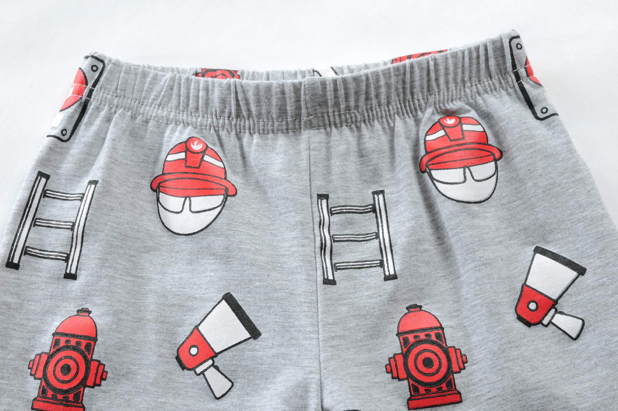 **Monster Truck Toddler Pajamas for Boys - 100% Cotton Summer Sleepwear Shorts Set - Perfect for Bedtime & Playtime**
