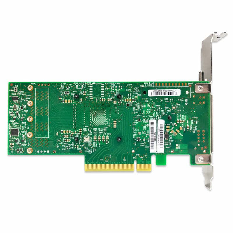 9400-16i 12Gbps PCIe 16-Port SATA/SAS HBA IT Mode Controller Card - Supports NVMe & HDD for Server Storage Expansion & Data Center Applications