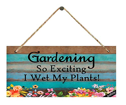 Gardening So Exciting I Wet My Plants!